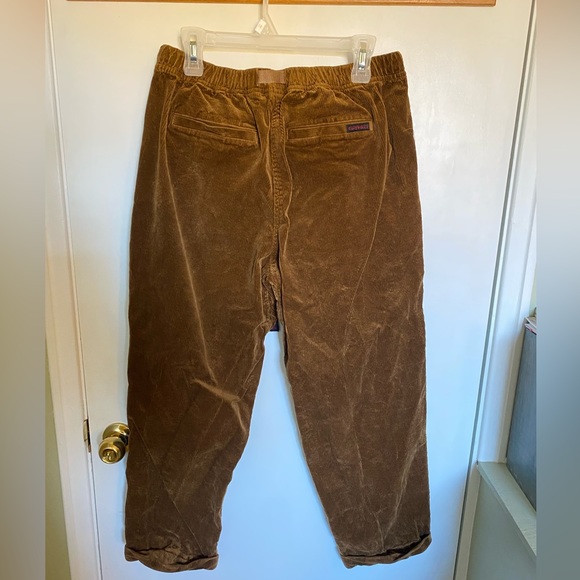 Grammici Corduroy Tappered Pants Unisex in Light Brown - Picture 3 of 13
